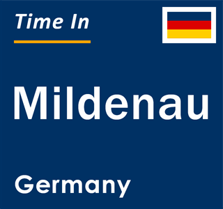 Current local time in Mildenau, Germany
