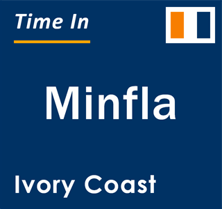 Current local time in Minfla, Ivory Coast