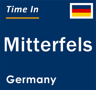 Current local time in Mitterfels, Germany