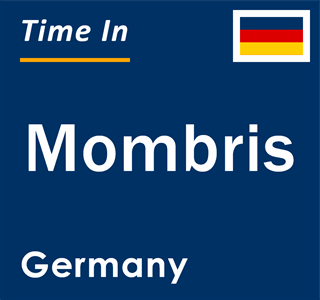 Current local time in Mombris, Germany