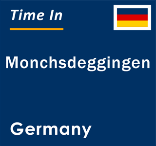Current local time in Monchsdeggingen, Germany