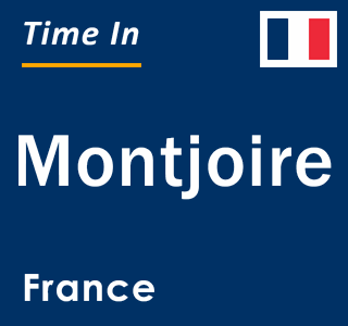 Current local time in Montjoire, France