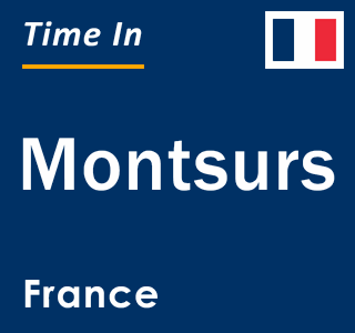 Current local time in Montsurs, France