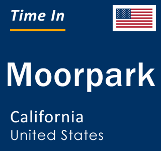 Current local time in Moorpark, California, United States