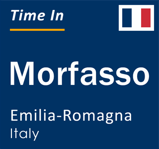 Current local time in Morfasso, Emilia-Romagna, Italy