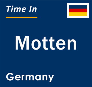 Current local time in Motten, Germany