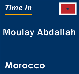 Current local time in Moulay Abdallah, Morocco