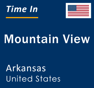 Current Weather Forecast Mountain View, Arkansas, United States