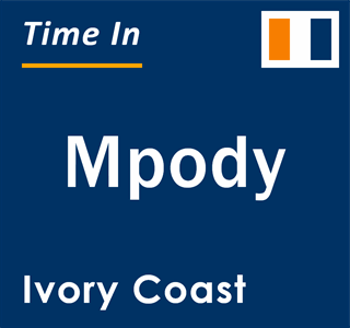 Current local time in Mpody, Ivory Coast