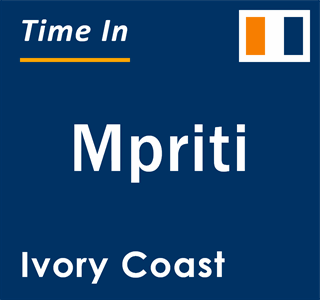 Current local time in Mpriti, Ivory Coast