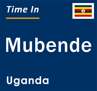 Current local time in Mubende, Uganda