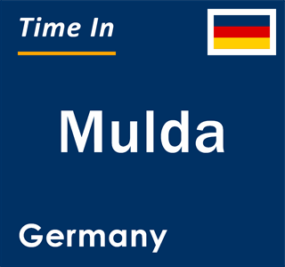 Current local time in Mulda, Germany