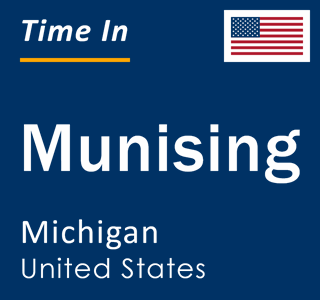 Current local time in Munising, Michigan, United States