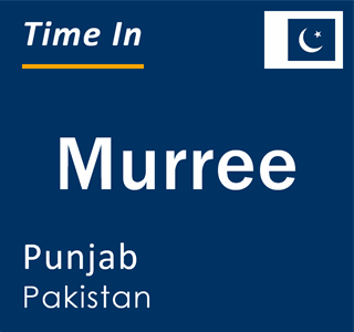 Current local time in Murree, Punjab, Pakistan