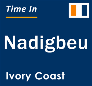 Current local time in Nadigbeu, Ivory Coast