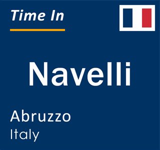 Current local time in Navelli, Abruzzo, Italy