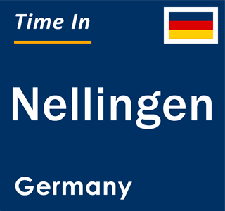 Current local time in Nellingen, Germany