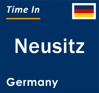 Current local time in Neusitz, Germany