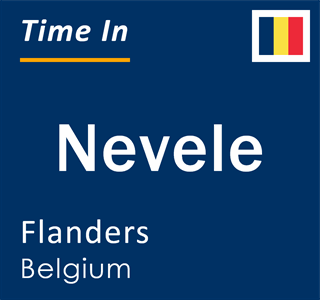 Current local time in Nevele, Flanders, Belgium