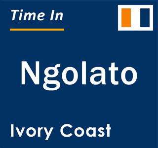 Current local time in Ngolato, Ivory Coast