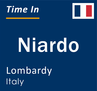 Current local time in Niardo, Lombardy, Italy