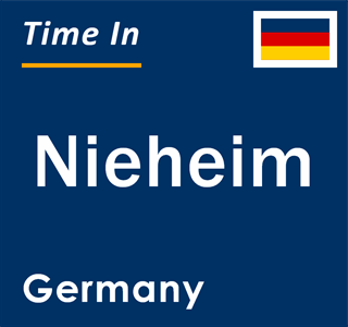 Current local time in Nieheim, Germany