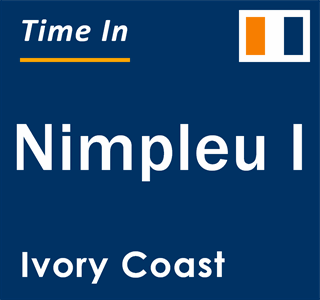 Current local time in Nimpleu I, Ivory Coast