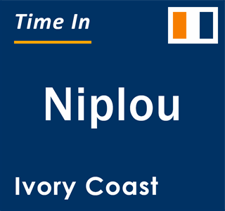 Current local time in Niplou, Ivory Coast