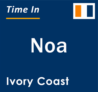 Current local time in Noa, Ivory Coast