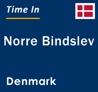 Current local time in Norre Bindslev, Denmark