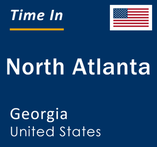 Current local time in North Atlanta, Georgia, United States