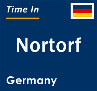 Current local time in Nortorf, Germany