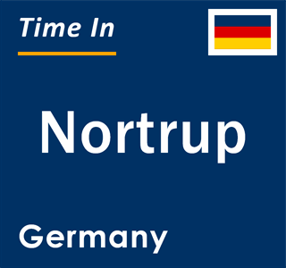 Current local time in Nortrup, Germany