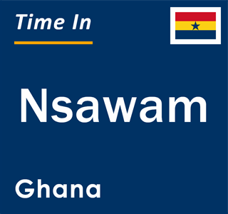 Current local time in Nsawam, Ghana