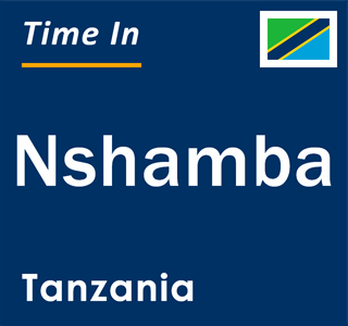 Current local time in Nshamba, Tanzania