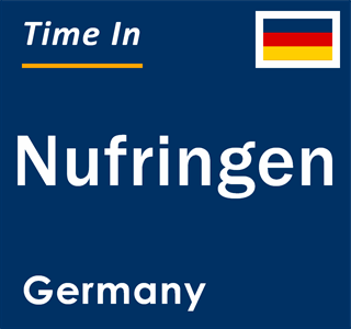 Current local time in Nufringen, Germany