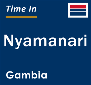 Current local time in Nyamanari, Gambia