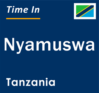 Current local time in Nyamuswa, Tanzania