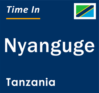 Current local time in Nyanguge, Tanzania
