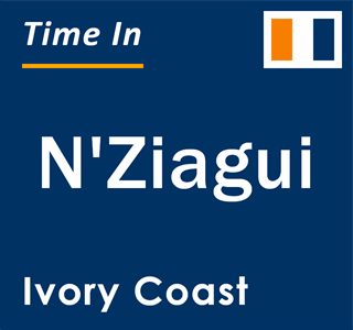 Current local time in N'Ziagui, Ivory Coast