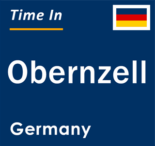 Current local time in Obernzell, Germany
