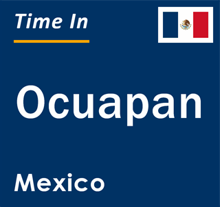 Current local time in Ocuapan, Mexico