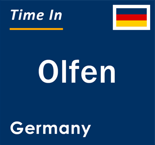 Current local time in Olfen, Germany