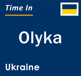 Current local time in Olyka, Ukraine