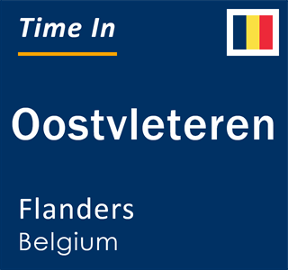 Current local time in Oostvleteren, Flanders, Belgium