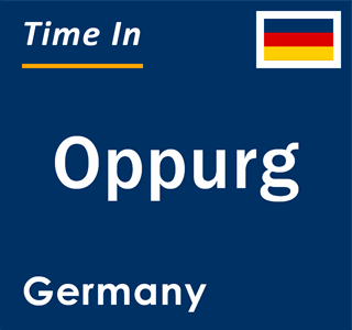 Current local time in Oppurg, Germany