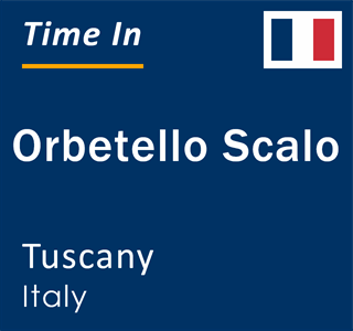 Current local time in Orbetello Scalo, Tuscany, Italy