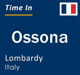 Current local time in Ossona, Lombardy, Italy