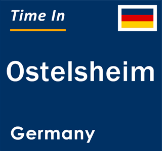 Current local time in Ostelsheim, Germany