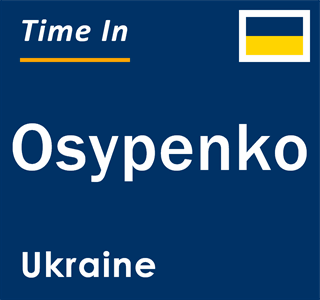 Current local time in Osypenko, Ukraine